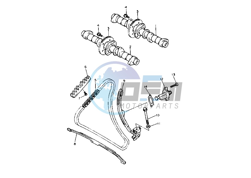 CAMSHAFT -CHAIN