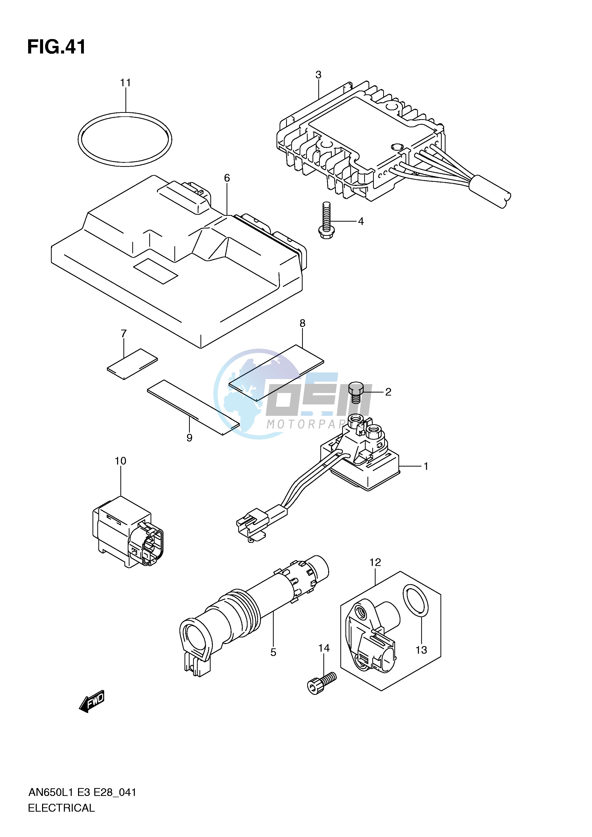 ELECTRICAL (AN650L1 E3)