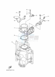 LF300XA-2018 drawing THROTTLE-BODY