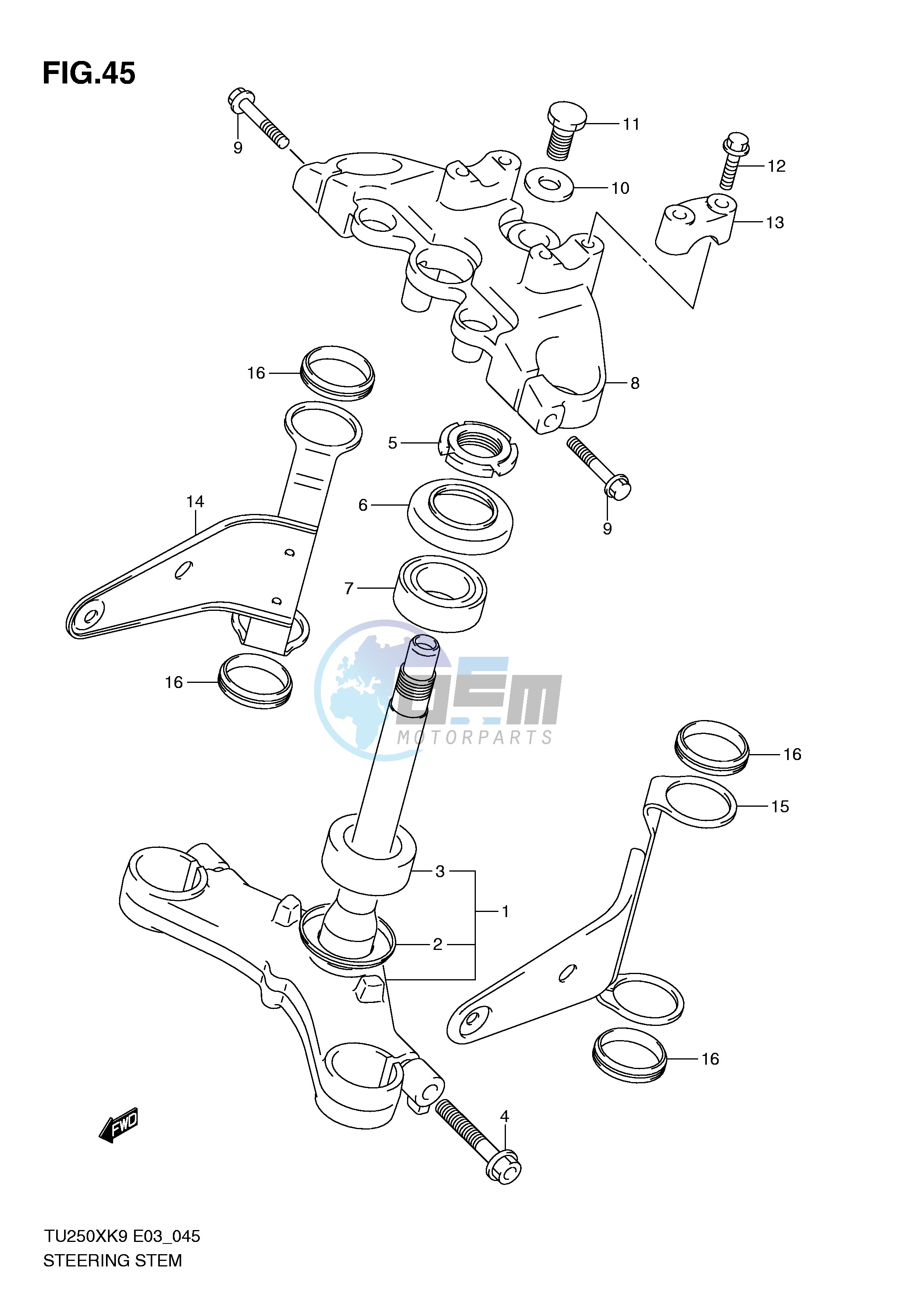 STEERING STEM