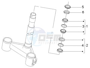 Liberty 125 Leader RST ptt(E) Spain drawing Steering bearing ball tracks