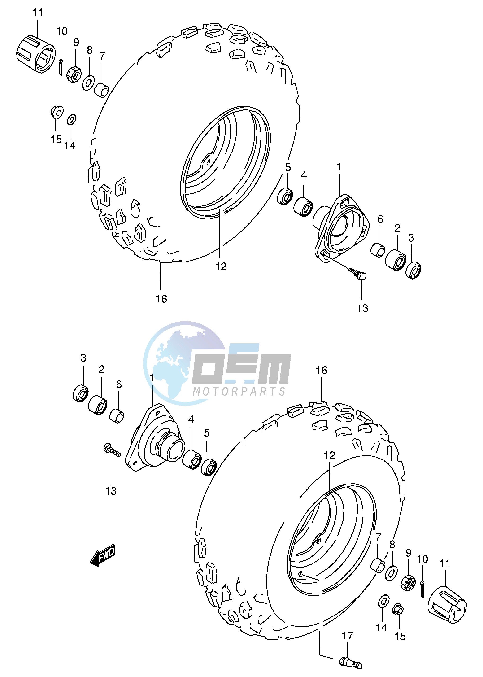 FRONT WHEEL