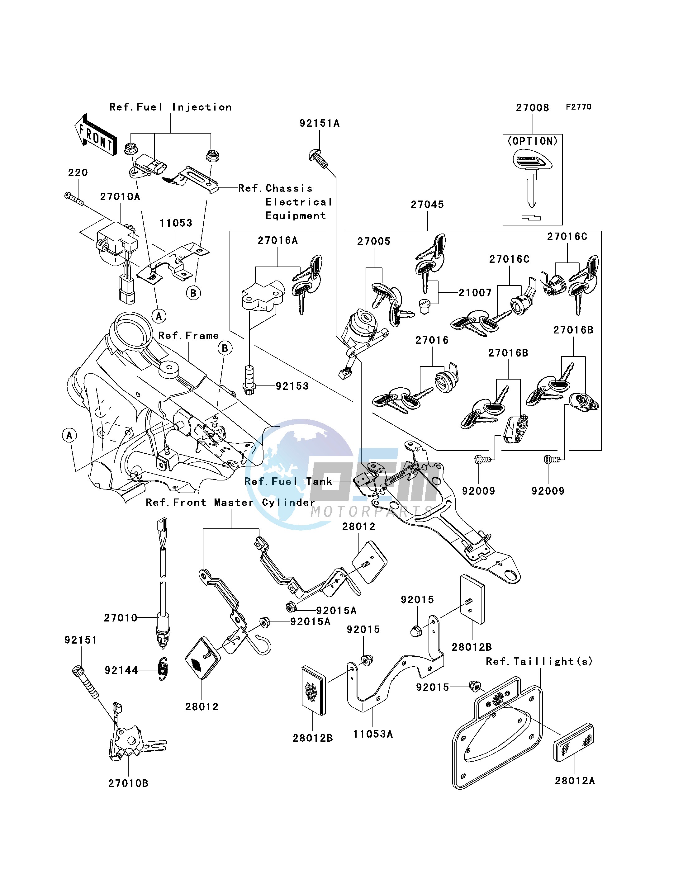 IGNITION SWITCH_LOCKS_REFLECTORS