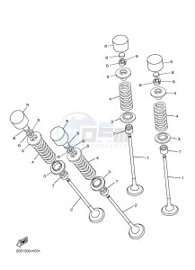 FZ8-NA 800 FZ8 (NAKED, ABS) (59P5) drawing VALVE