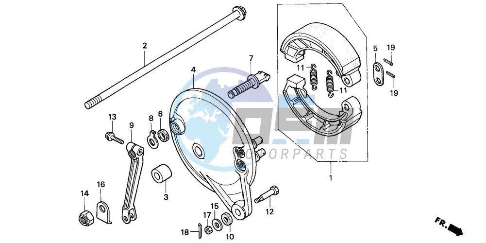 REAR BRAKE PANEL (1)