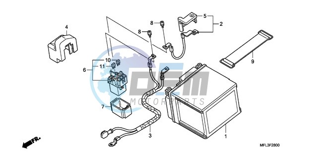 BATTERY (CBR1000RR)