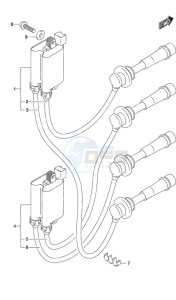 DF 140A drawing Ignition Coil