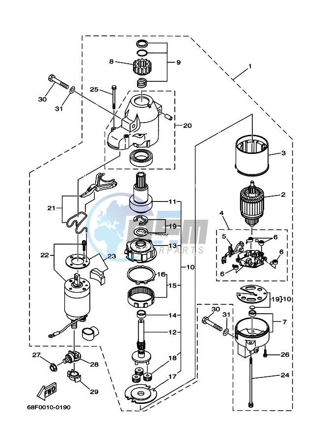 STARTING-MOTOR