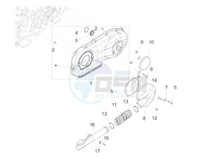 FLY 150 (APAC) drawing Crankcase cover - Crankcase cooling