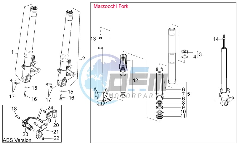 Front fork III