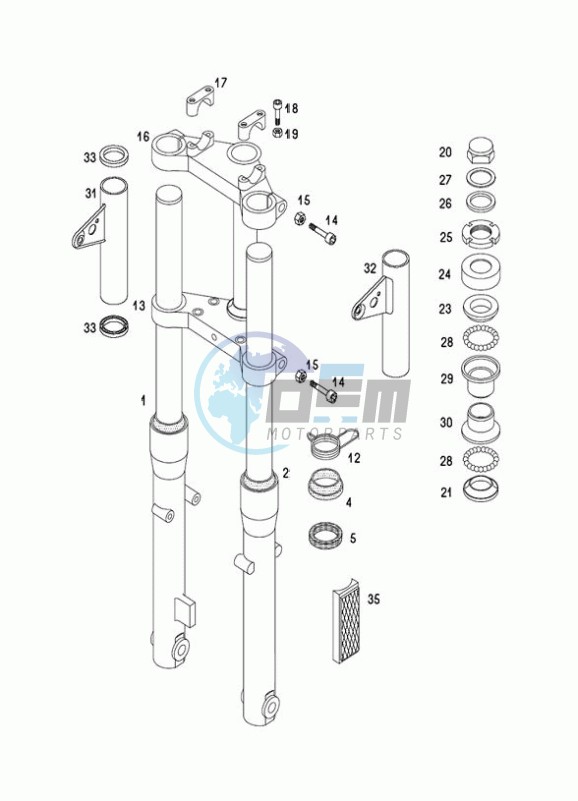 Front forks