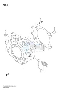 AN400 (E3-E28) Burgman drawing CYLINDER