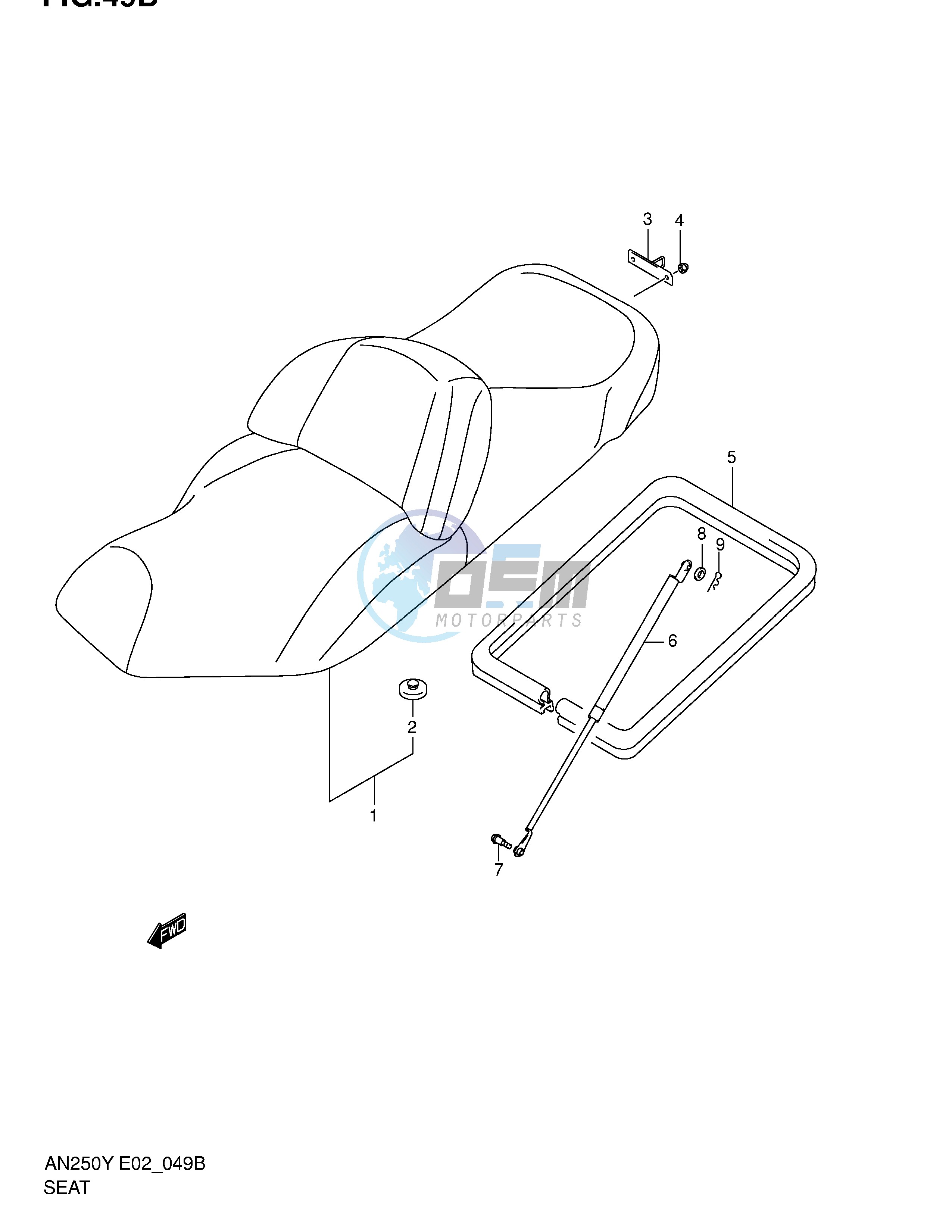 SEAT (AN250K1 AN250K2)