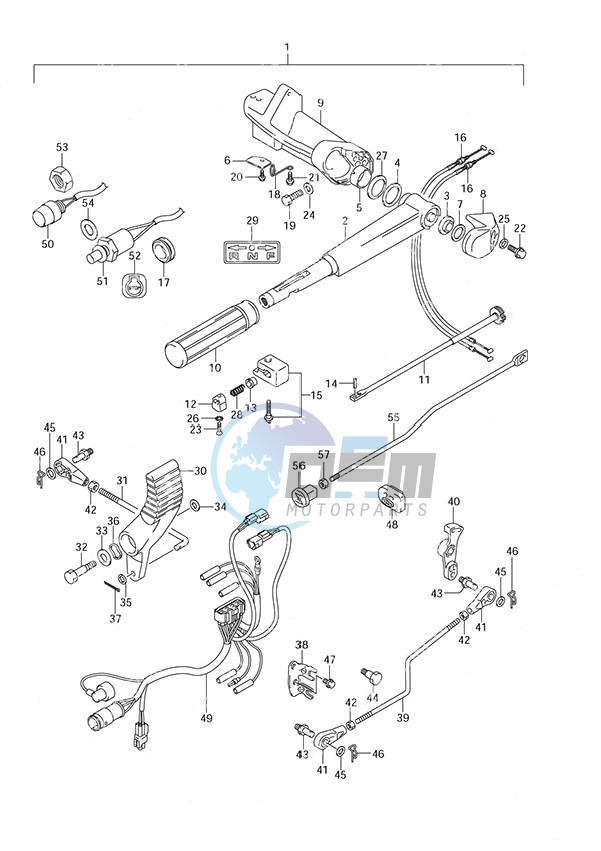 Tiller Handle