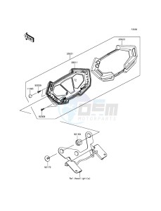 Z800 ABS ZR800DGFA UF (UK FA) XX (EU ME A(FRICA) drawing Meter(s)