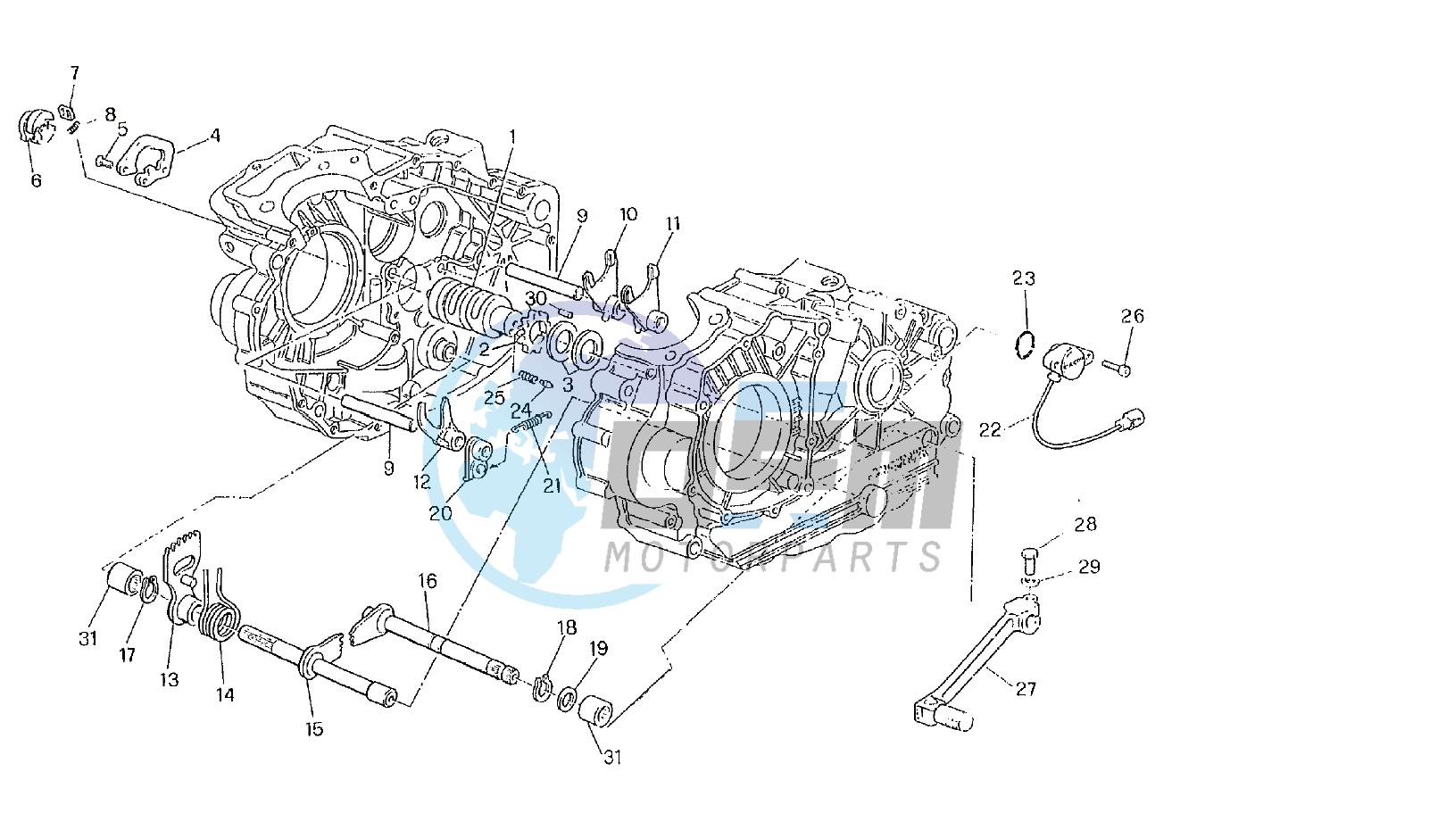 GEAR CHANGE MECHANISM