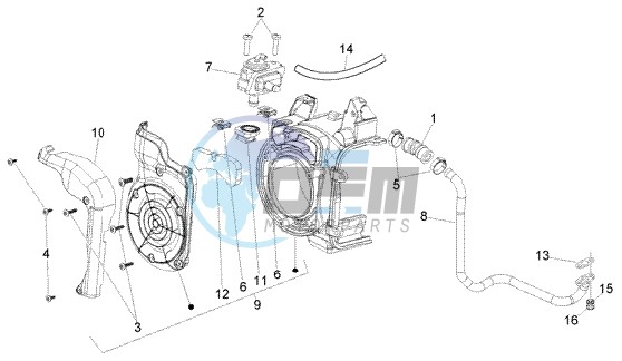 Secondary air box