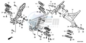 VFR1200XD CrossTourer - VFR1200X Dual Clutch 2ED - (2ED) drawing STEP