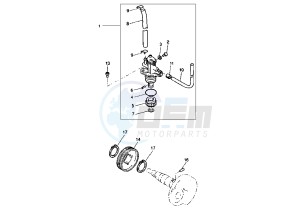 BW'S ORIGINAL 50 drawing OIL PUMP