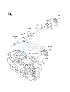 VN 1700 B [VULCAN 1700 VOYAGER ABS] (9FA) B9F drawing OIL PUMP