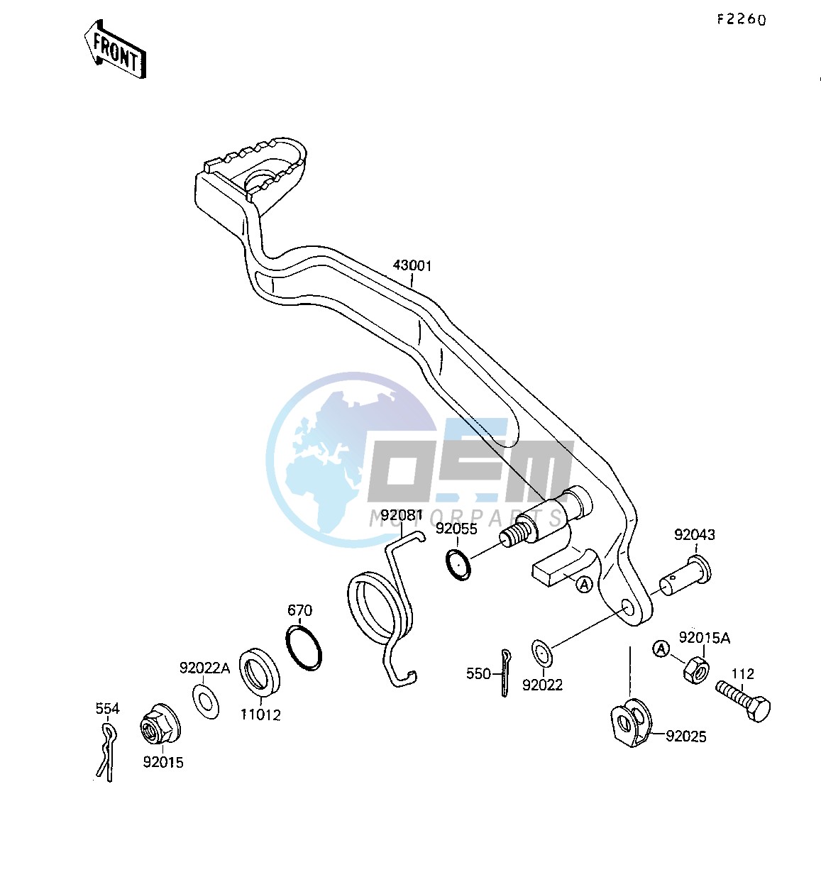 BRAKE PEDAL