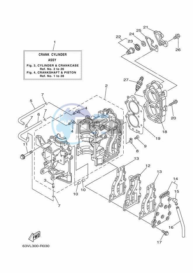 CYLINDER--CRANKCASE