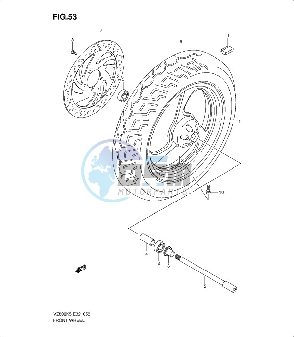 FRONT WHEEL