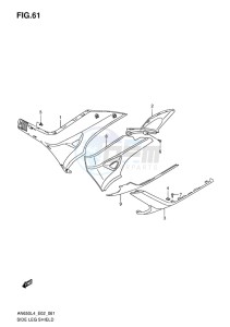 AN650Z ABS BURGMAN EXECUTIVE EU drawing SIDE LEG SHIELD