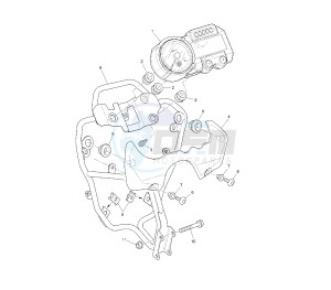 XT Z TENERE 660 drawing METER