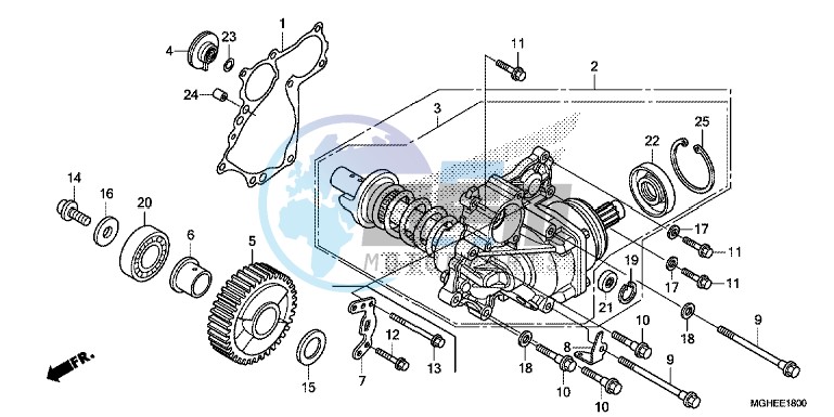 SIDE GEAR CASE