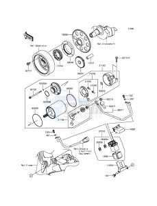 Z800 ZR800CEF UF (UK FA) XX (EU ME A(FRICA) drawing Starter Motor