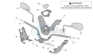 Atlantic 500 drawing Handlebar