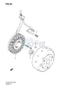 UH125G BURGMAN EU drawing MAGNETO