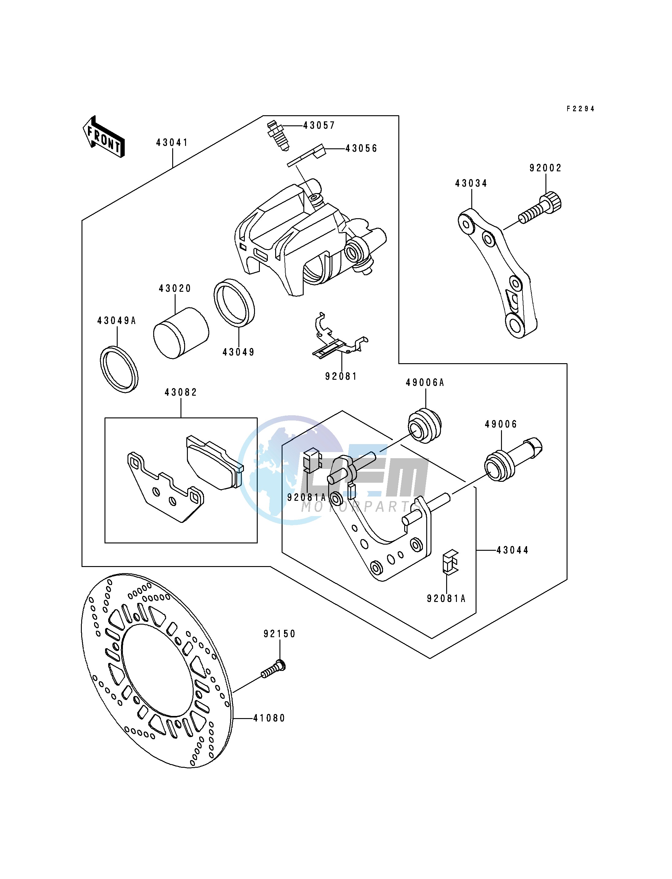 REAR BRAKE