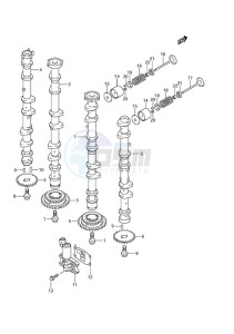 DF 250 drawing Camshaft