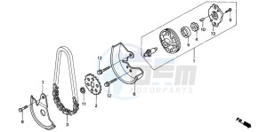 NES125 drawing OIL PUMP