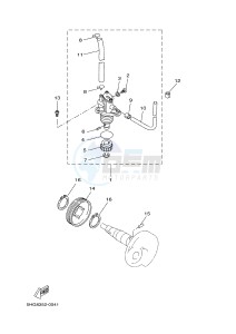 EW50N STUNT NAKED (3C7B) drawing OIL PUMP