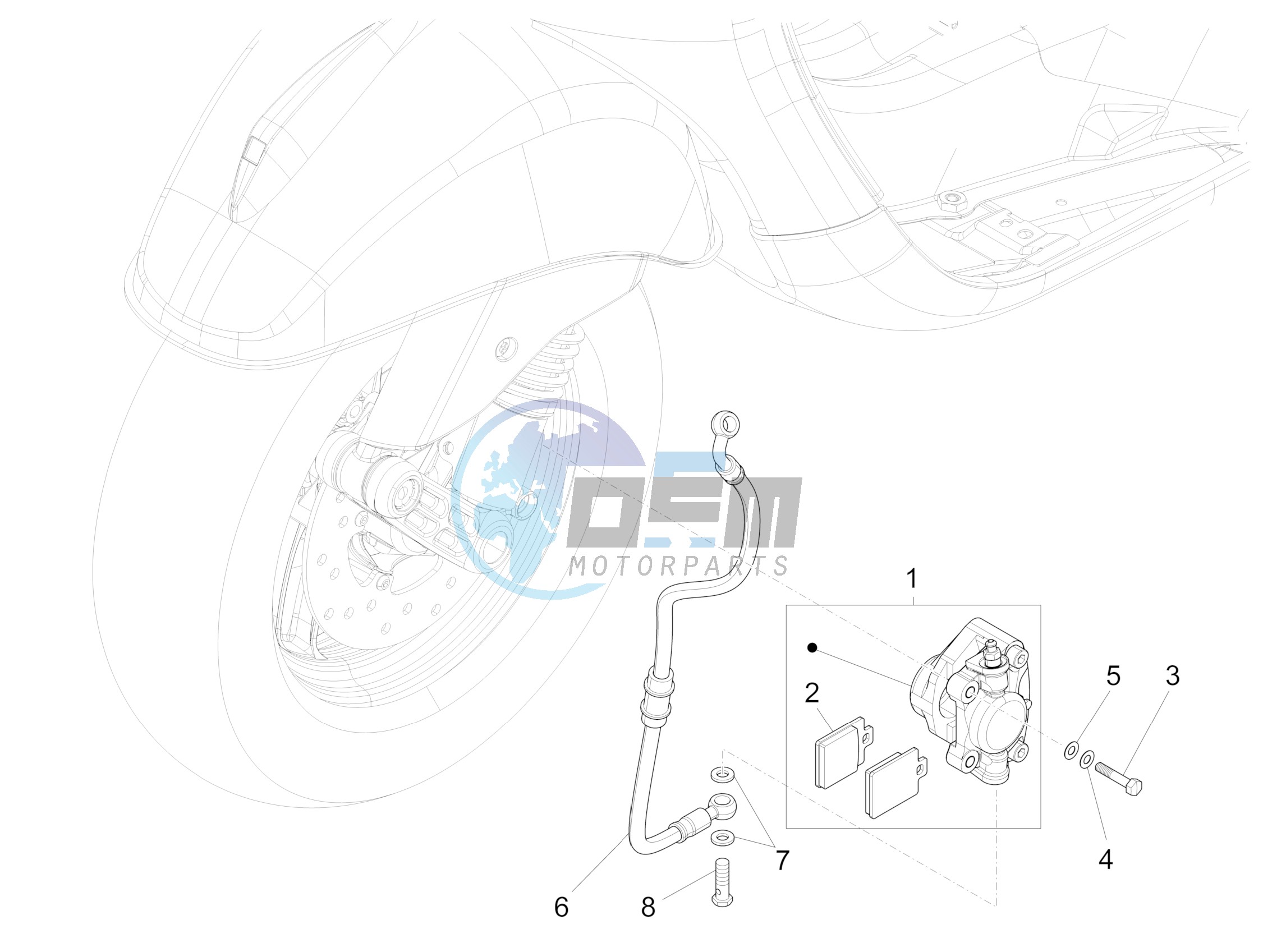 Brakes pipes - Calipers