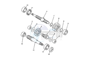 YP MAJESTY DX 250 drawing GEAR GROUP