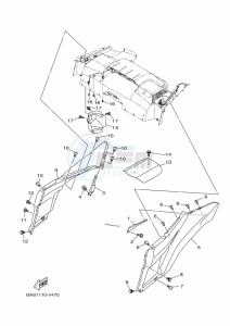 YXZ1000E YXZ1000R (B5J9) drawing CARRIER 3