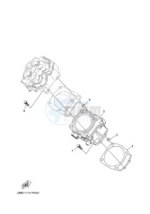 YXE700E YXE70WPXH WOLVERINE R-SPEC EPS (2MBD) drawing CYLINDER