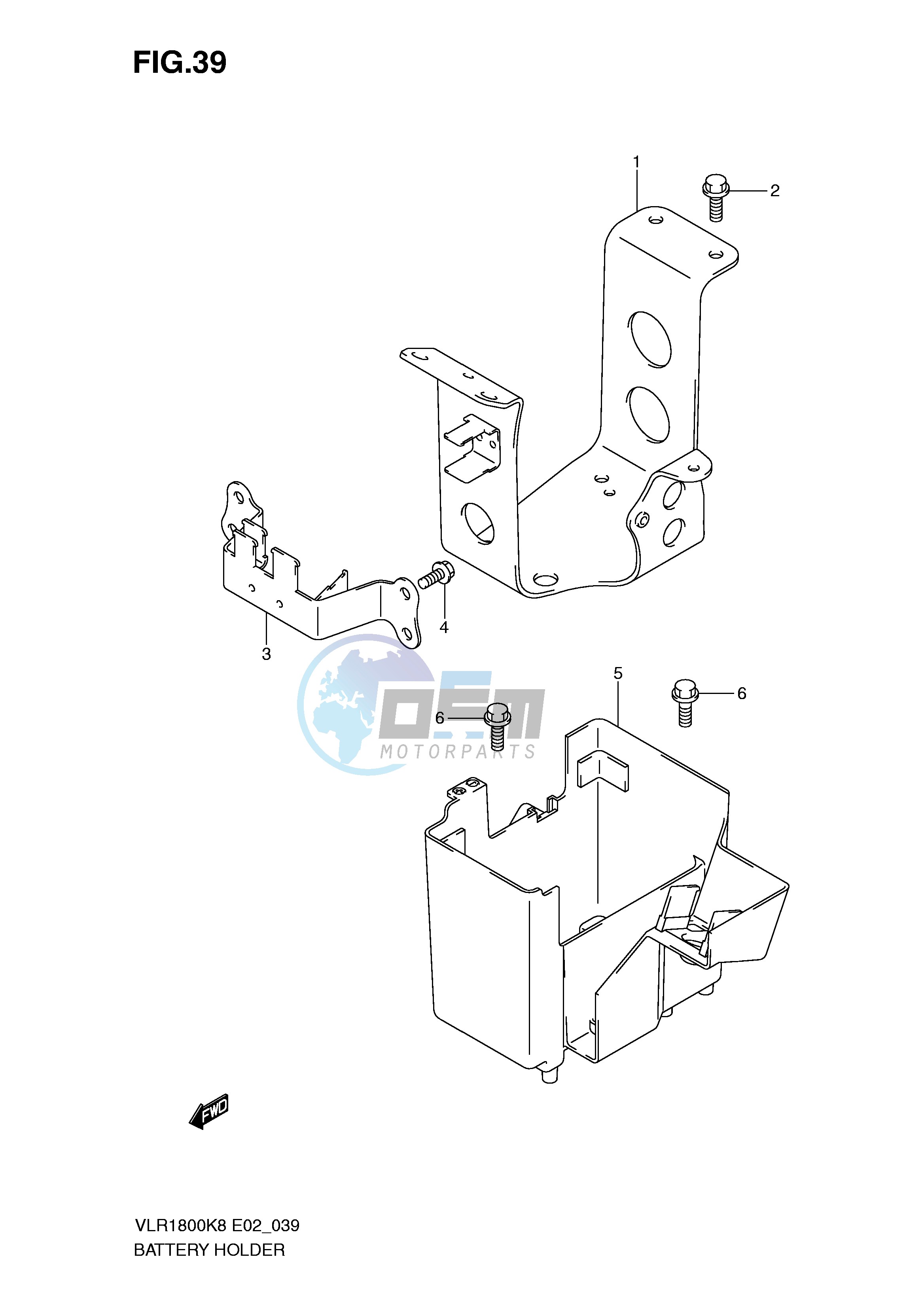 BATTERY HOLDER