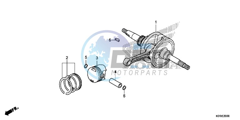 CRANKSHAFT/PISTON