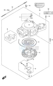 DF 20A drawing Recoil Starter