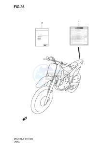 DR-Z125L EU drawing LABEL