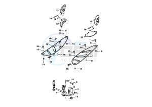 XQ MAXSTER 150 drawing STAND-FOOTREST