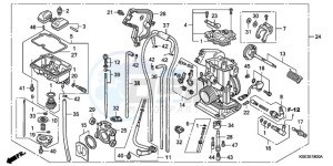 CRF150RB9 Europe Direct - (ED / T19) drawing CARBURETOR