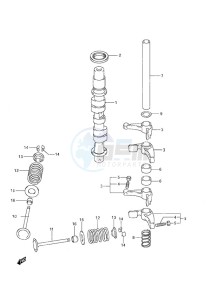 DF 8A drawing Camshaft