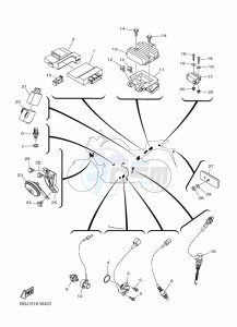 MT-03 MTN320-A (BEV6) drawing ELECTRICAL 2