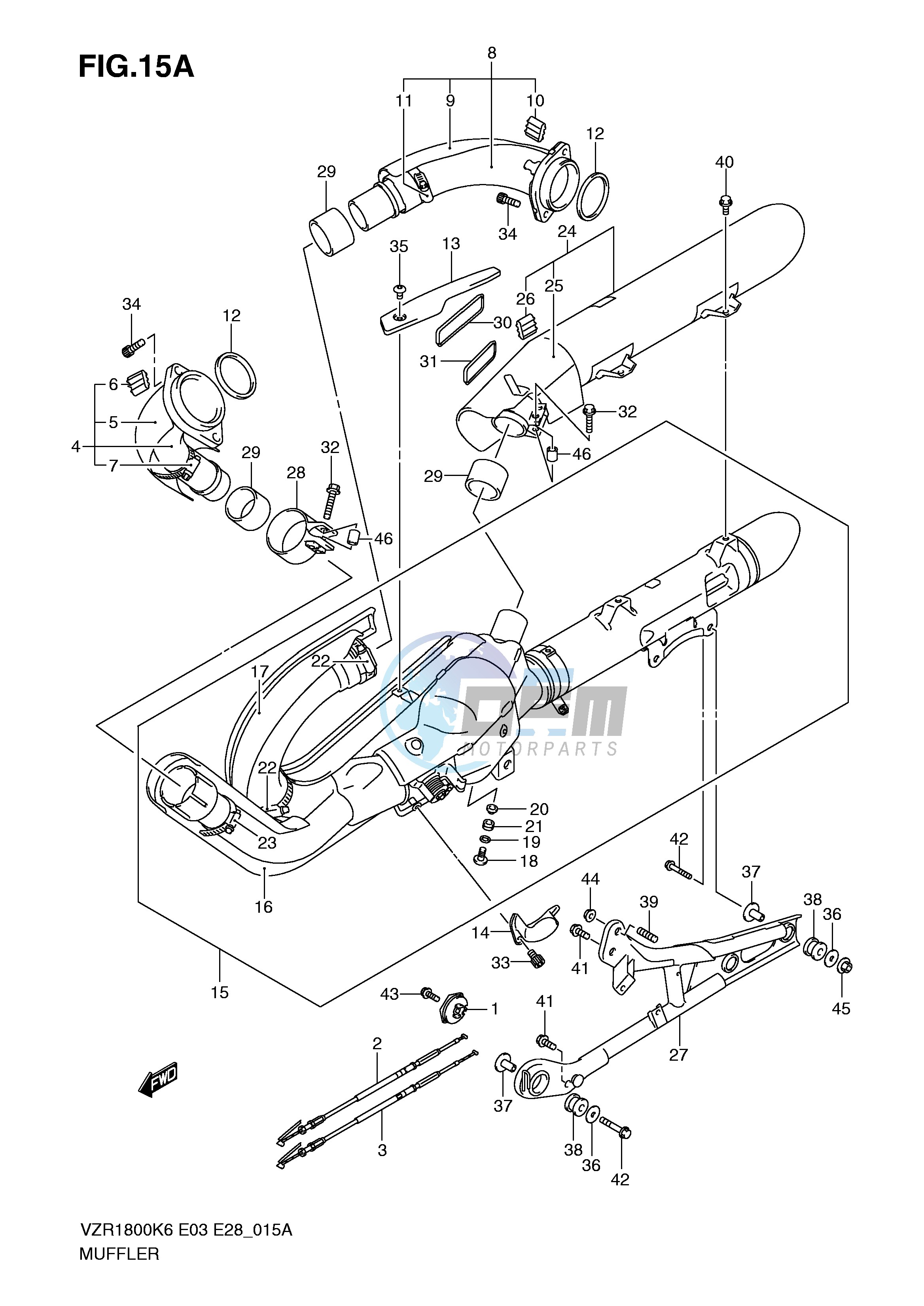 MUFFLER (MODEL K8 K9)